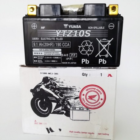 31500-MJE-DB2 : Batteria Honda YTZ10 Forza 125 300 NSS