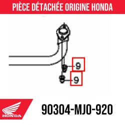 90304-MJ0-920 : Tuerca de tapa Honda Forza 125 Forza 125 300 NSS